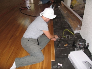 floor installation
