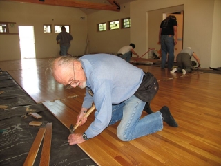 Installing floor