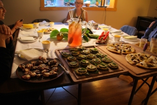 Aperitivo dinner, Italian theme 10:2018