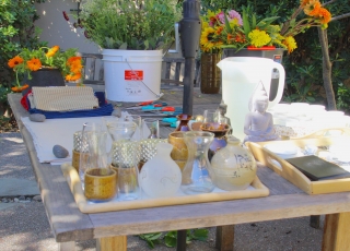 materials for creating altar