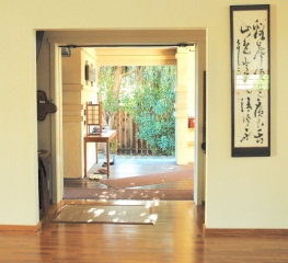 view out main door